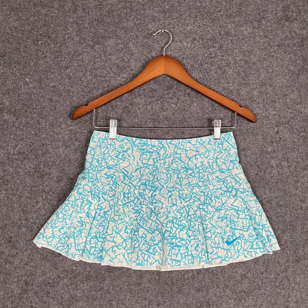 Nike Victory Skirt Skort Womens XS Teal Tennis Golf Gym Pleated